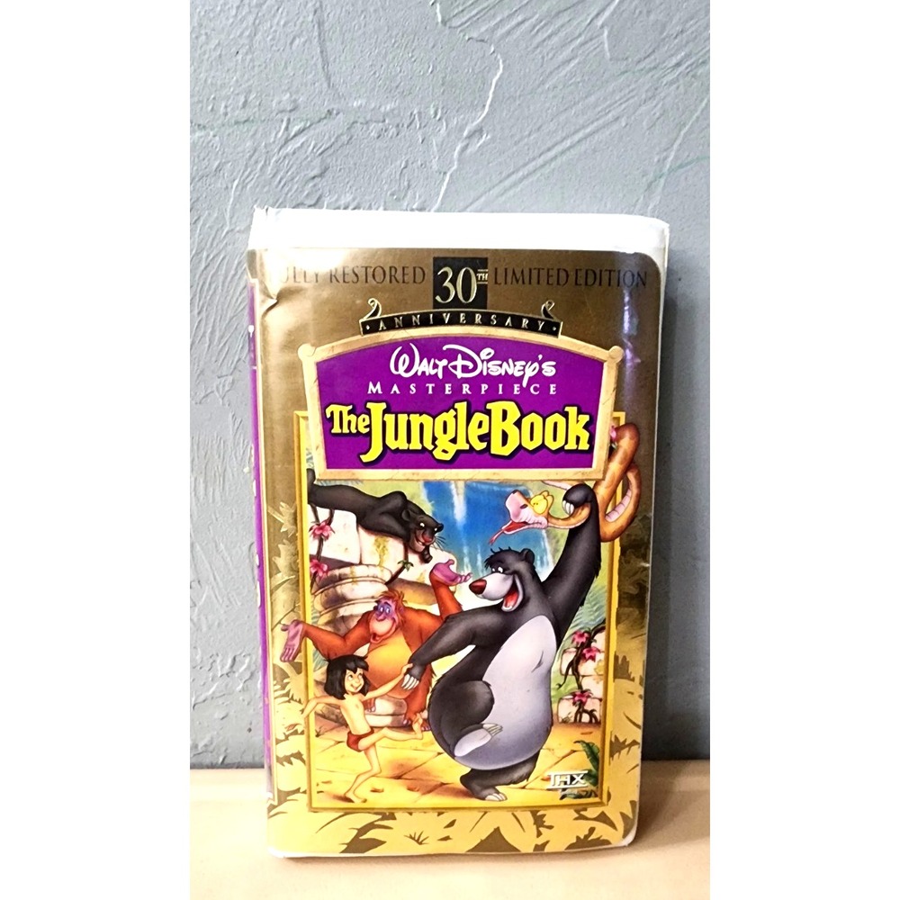 The Jungle Book (VHS,‎ 1997, 30th Anniversary Limited Edition)